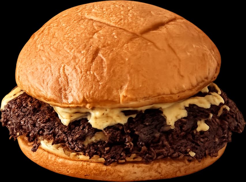 A HOWLERS smash burger